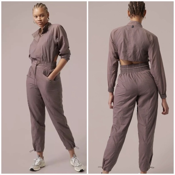 Athleta x Alicia Keys Utility Jumpsuit Size 2 - Picture 1 of 4